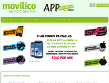 Tablet Screenshot of movilico.com
